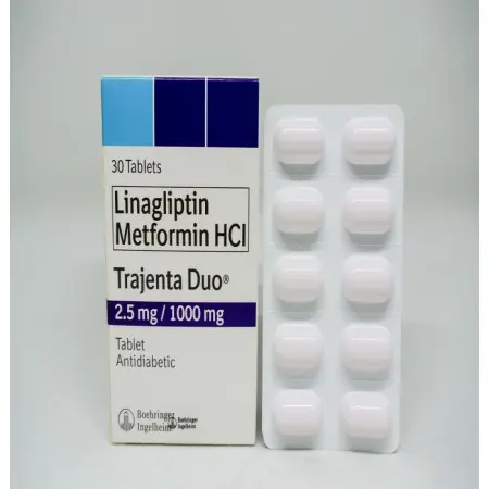 buy genuine drugs brand jentadueto trajenta duo 2.5 mg 500 mg tablet boehringer ingelheim.